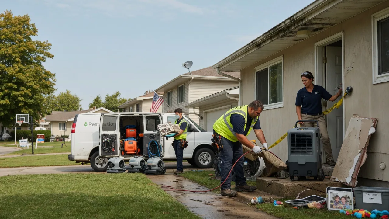 Water Damage Restoration in Applegate, MI near me
